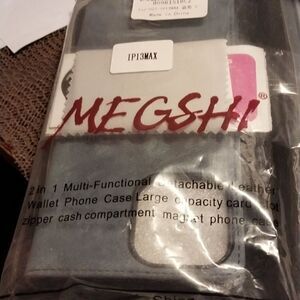 iPhone 12 ProWallet Case Wrist Strap Magnetic Detachable Card Slot High Capacity